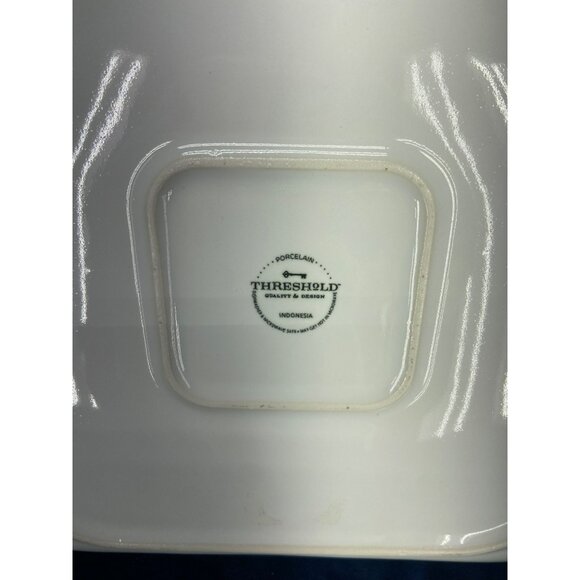 Thresholds Single White Square Serving Dish‎ Plate - Picture 4 of 7